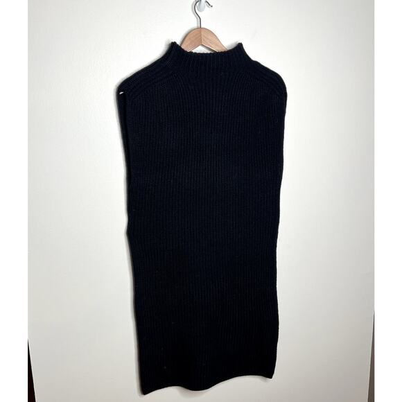 Bishop + Young Dark Blue Sleeveless Tunic Sweater - Picture 6 of 6